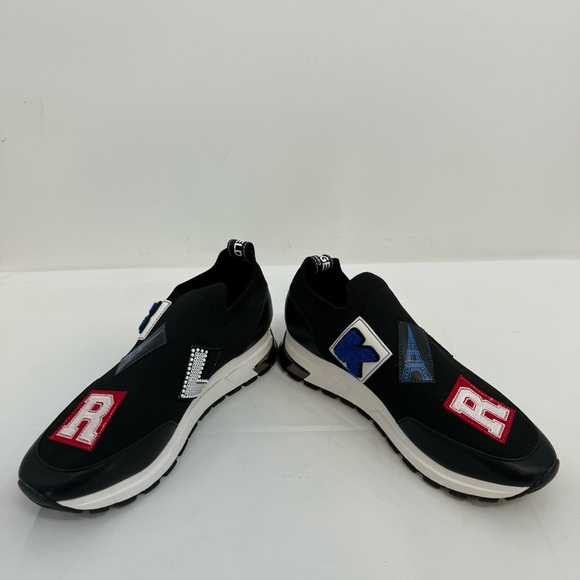 NWOB KARL LAGERFELD PARIS Women Meadow Graphic Slip-On Sneakers Size 9.5 - Picture 6 of 9